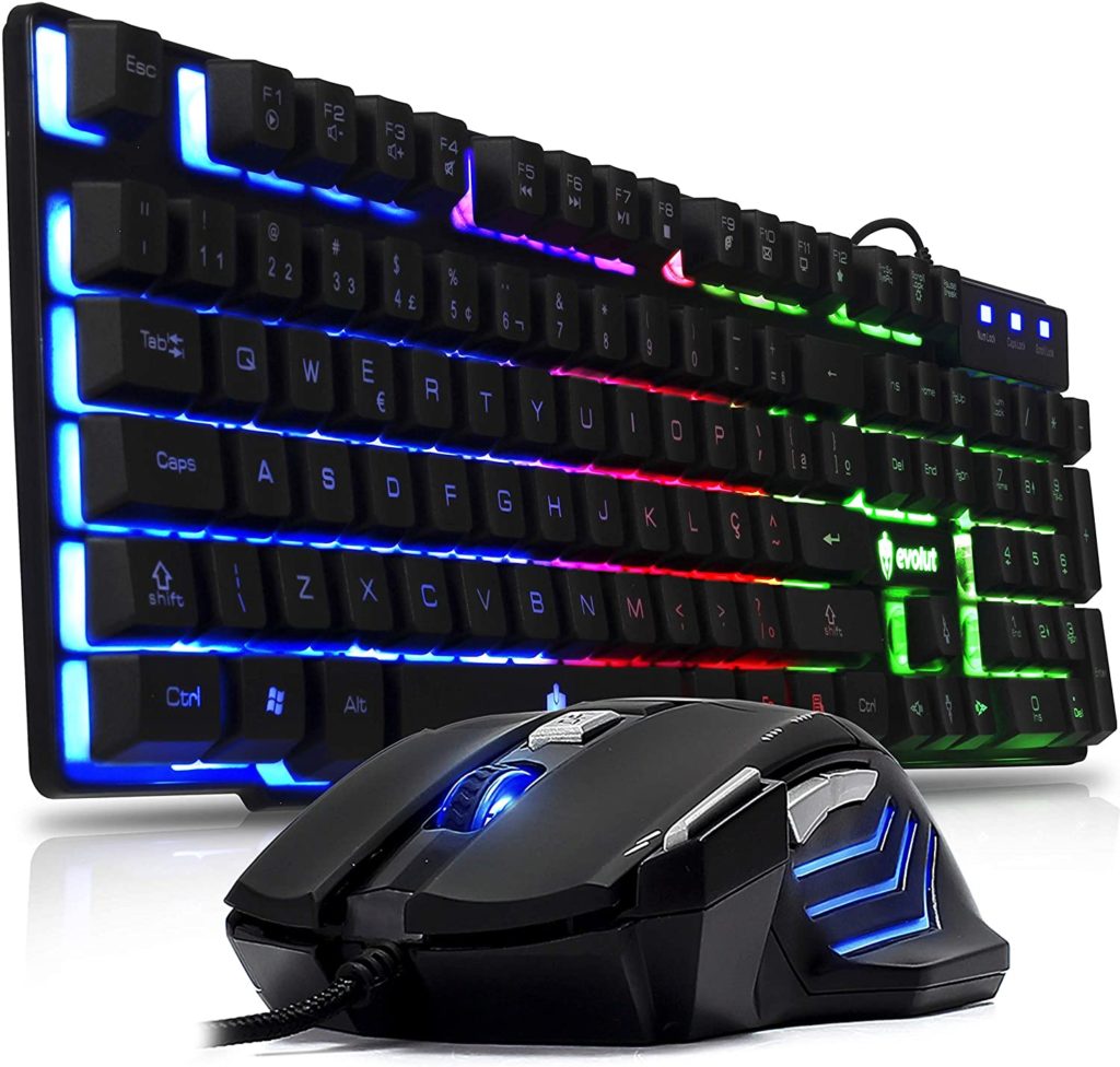 Kit Gamer teclado e mouse