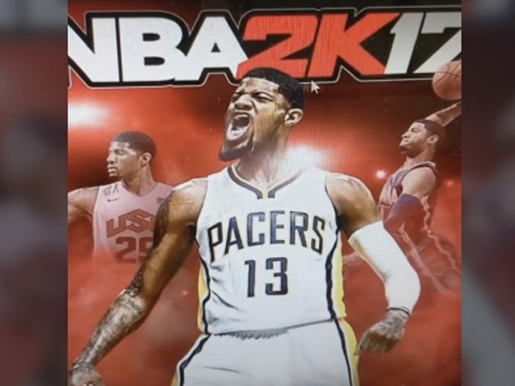 Capa do jogo NBA