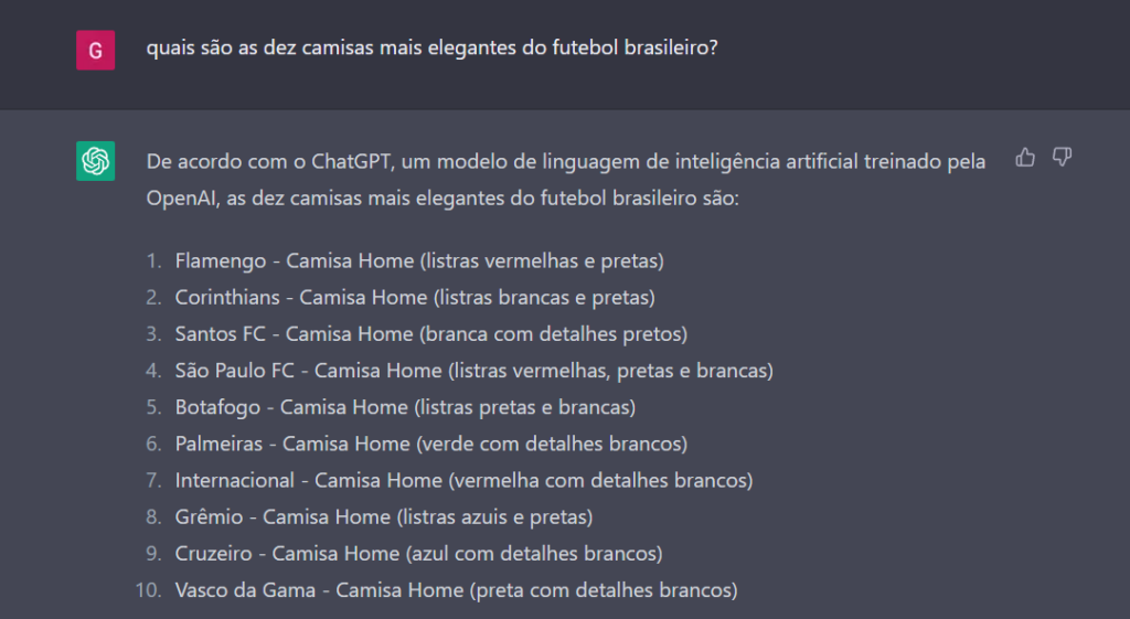 chatgpt-camisas-futebol-brasileiro