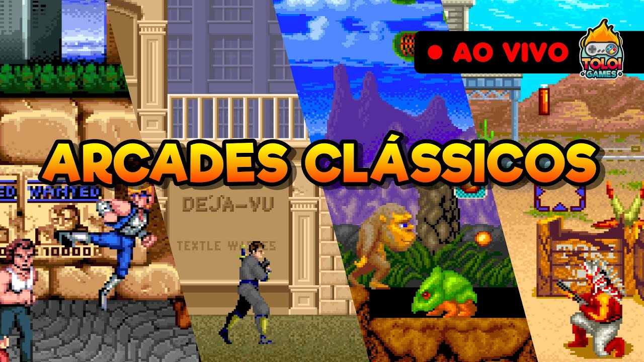 Jogos clássicos dos Fliperamas! • jogosgratis.online