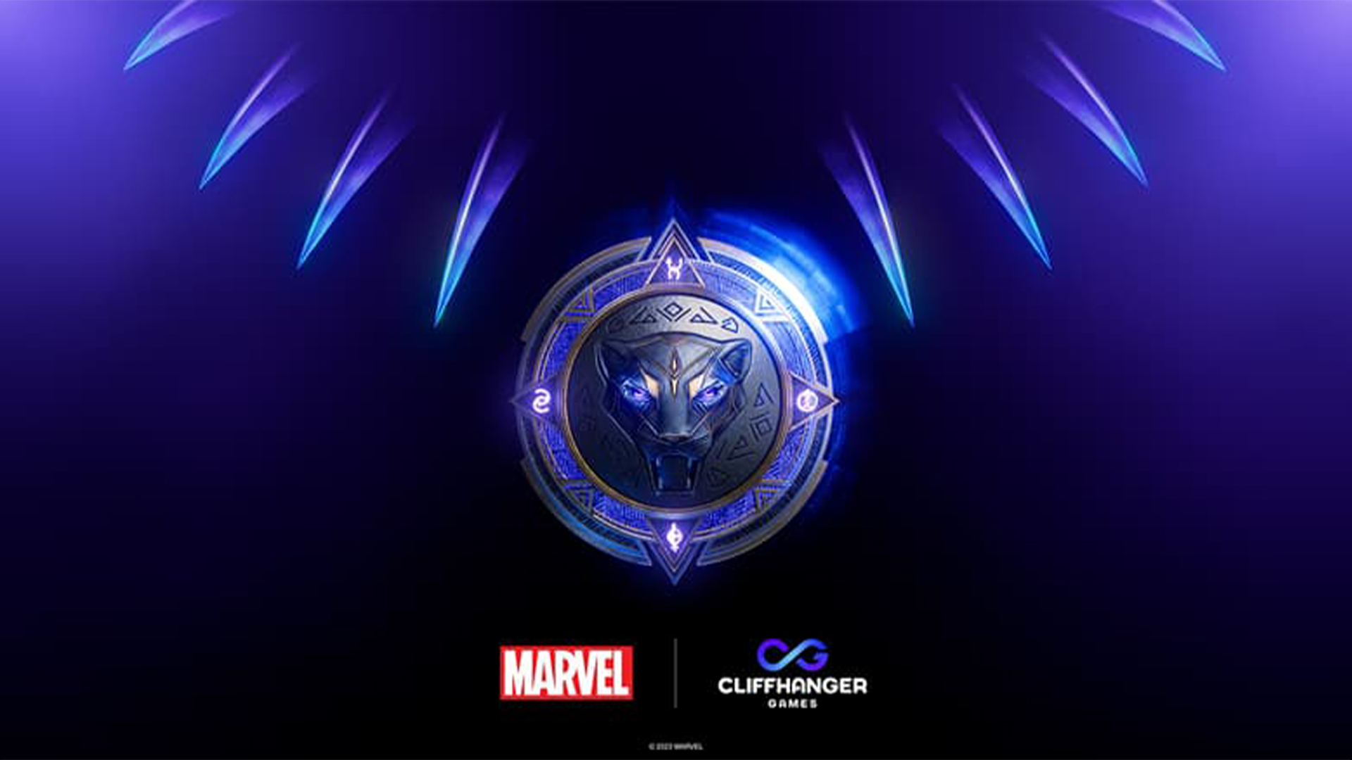 Arte da capa do Pantera Negra para o agora videogame de Pantera Negra agora enlatada na EA.