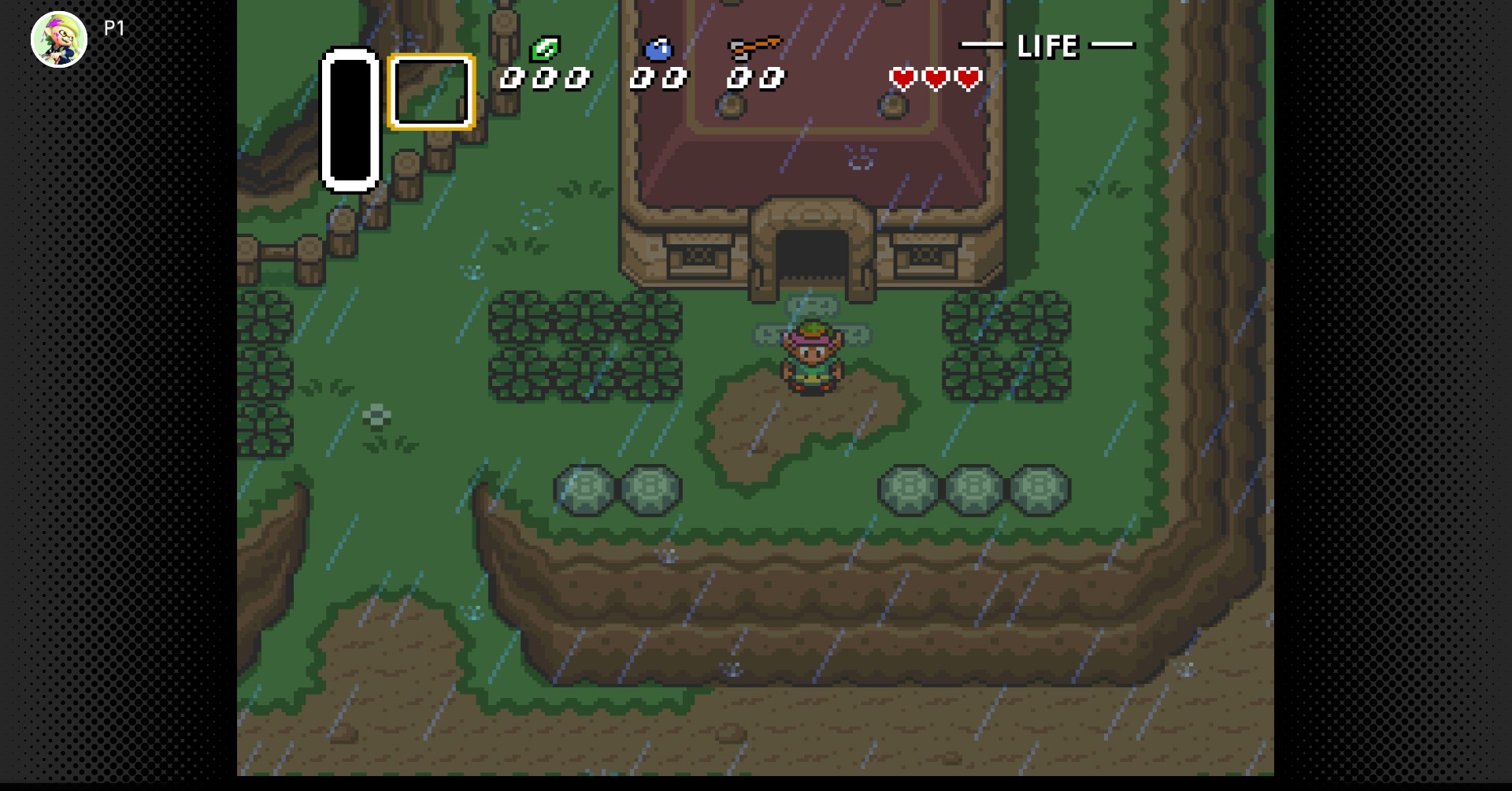 Uma captura de tela do Legend of Zelda: um link para o passado no aplicativo Nintendo Classics do Switch 2. 