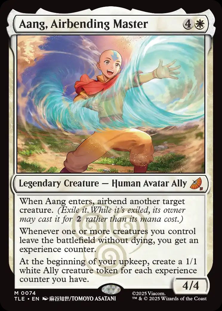 A Magic: The Gathering Card "Mestre de dobragem aérea"