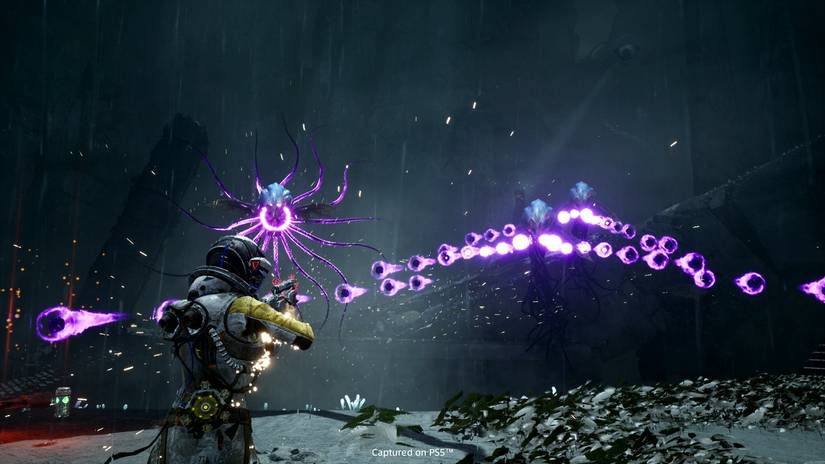 Uma batalha de chefe do Bullet Hell em retorno