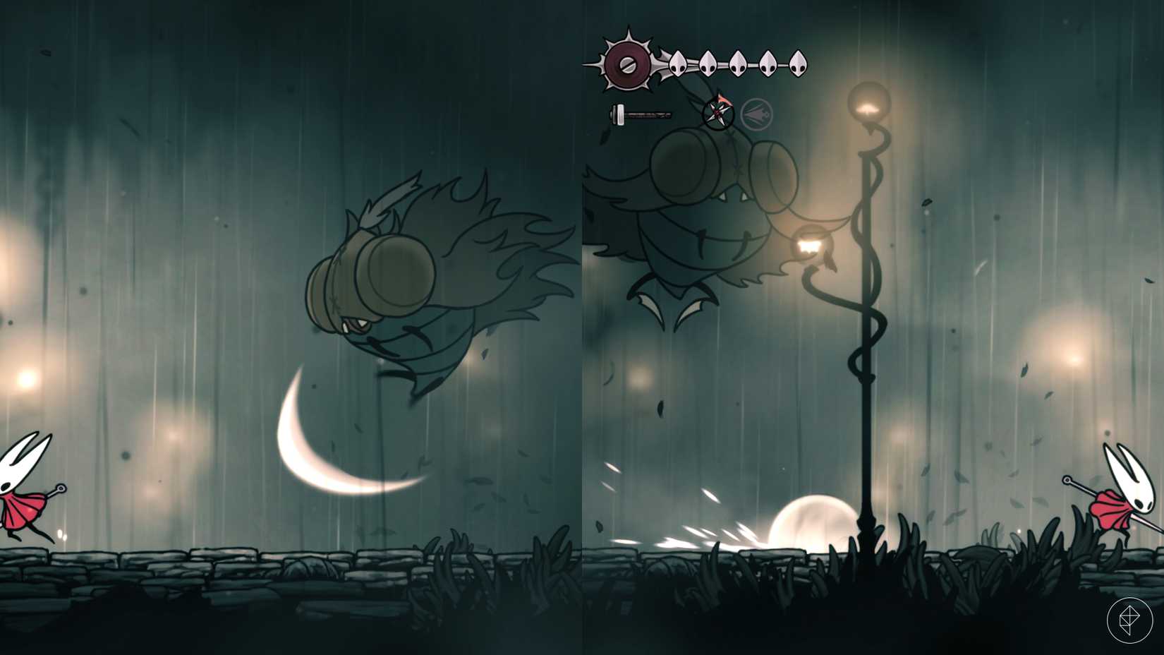 O chefe da Moorwing em Hollow Knight: Silksong.