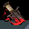 O punho da espada mantém do Hades 2.