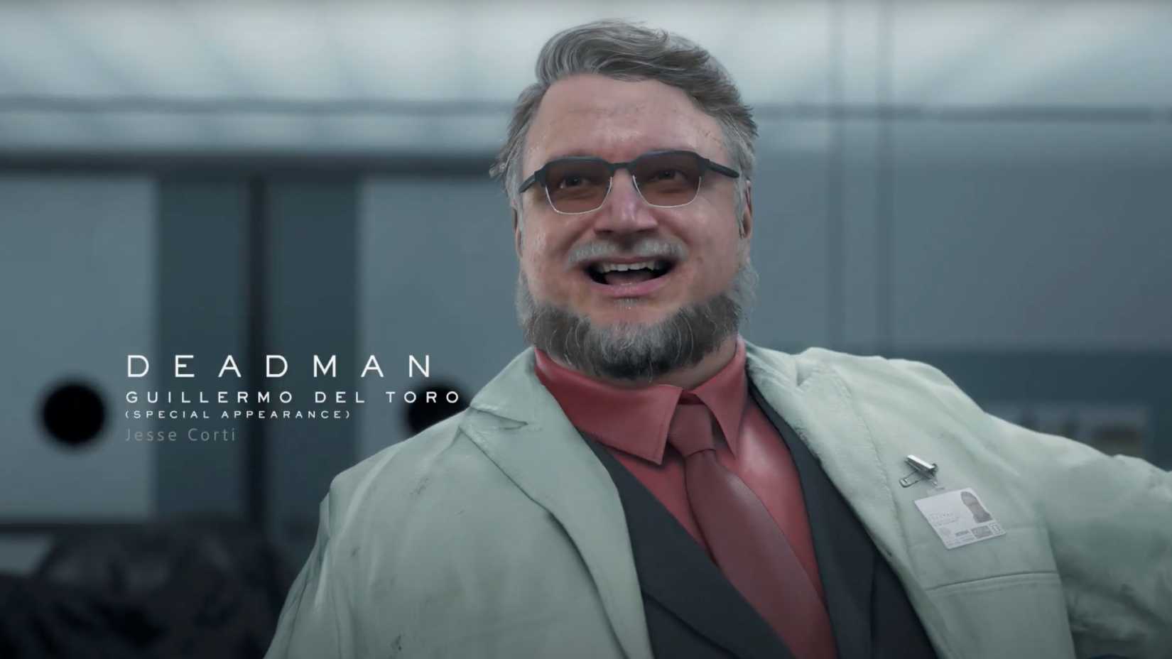 Guillermo del Toro é introduzido em Death Stranding 2, mas seu personagem foi dublado por outra pessoa.