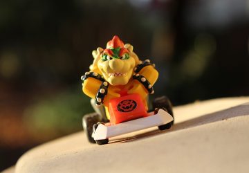 bowser, kart, toy, sun, nature, fictional person, nintendo, game, mario