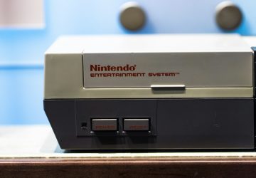 Classic SNES console