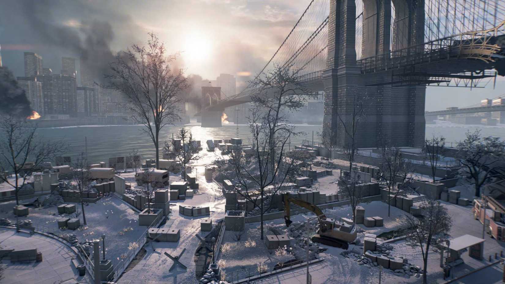 O Mapa do Estado do Empire em Battlefield 6 congelou com gelo em todos os lugares.