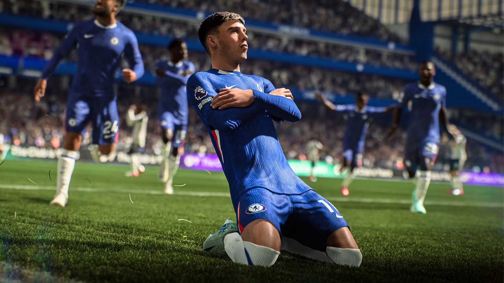 Um jogador no EA Sports FC