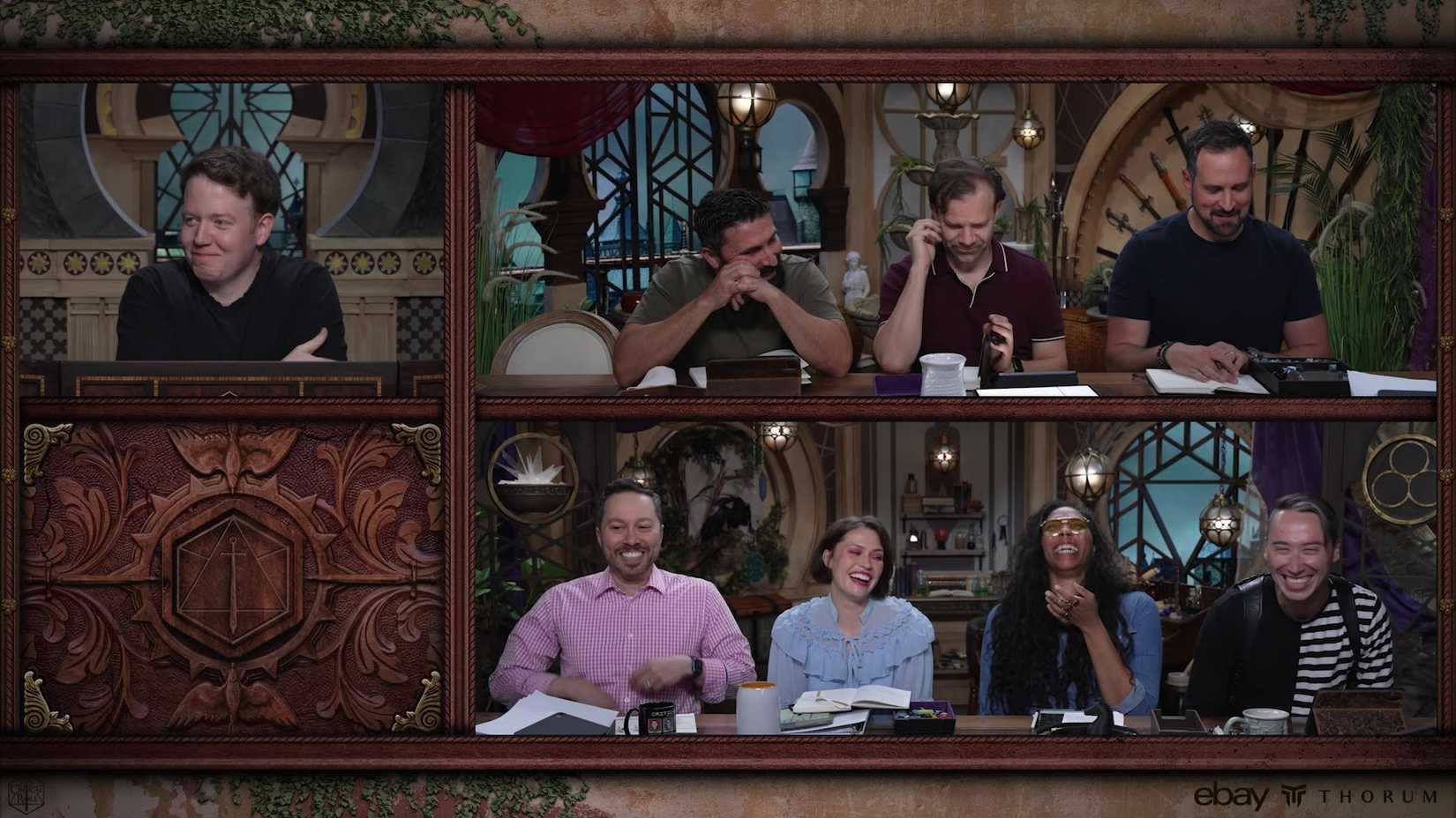 Uma imagem da Campanha 4 do episódio 1 do Critical Role. 