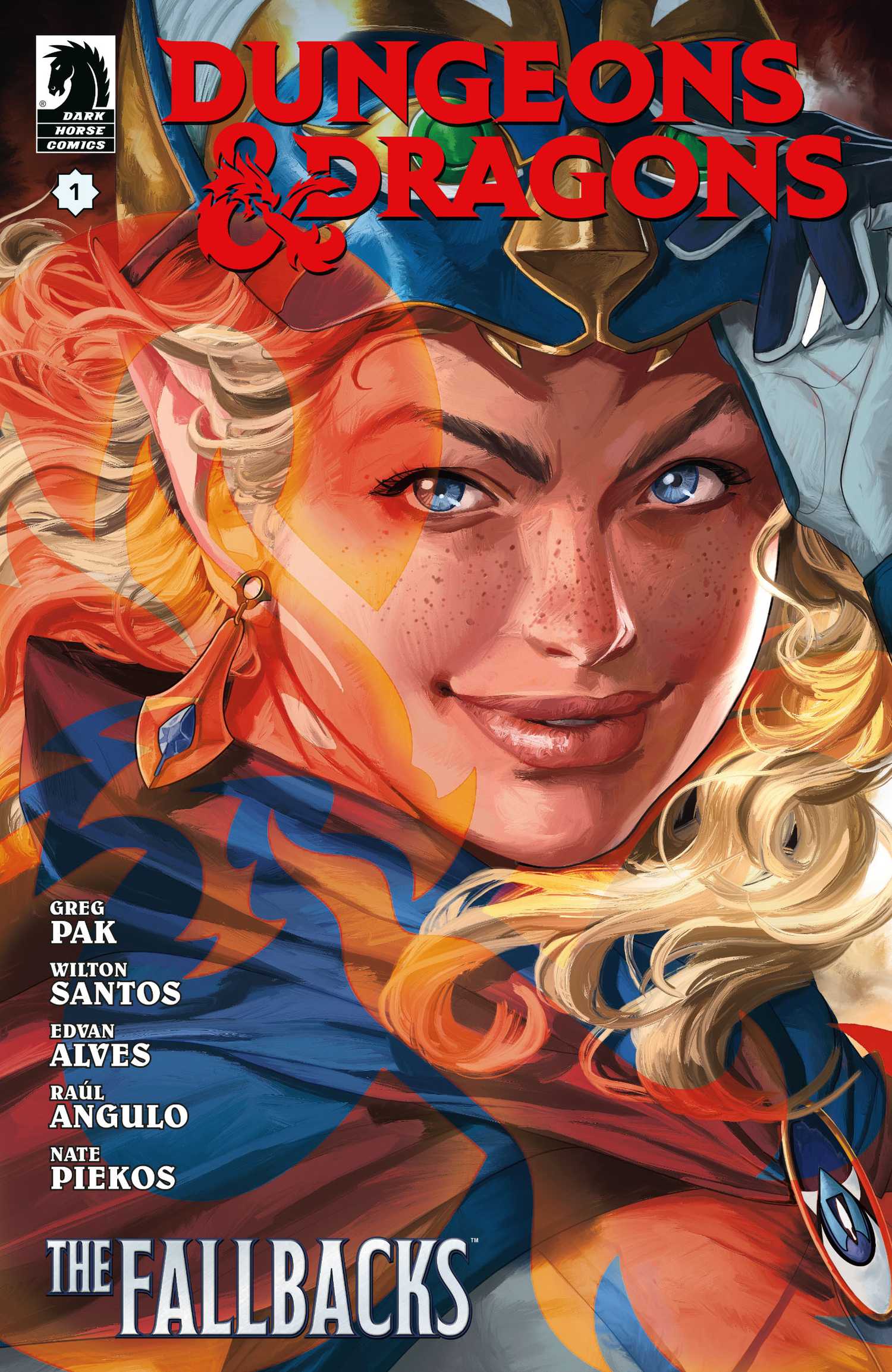 A elfa ladina Tess na capa de The Fallbacks