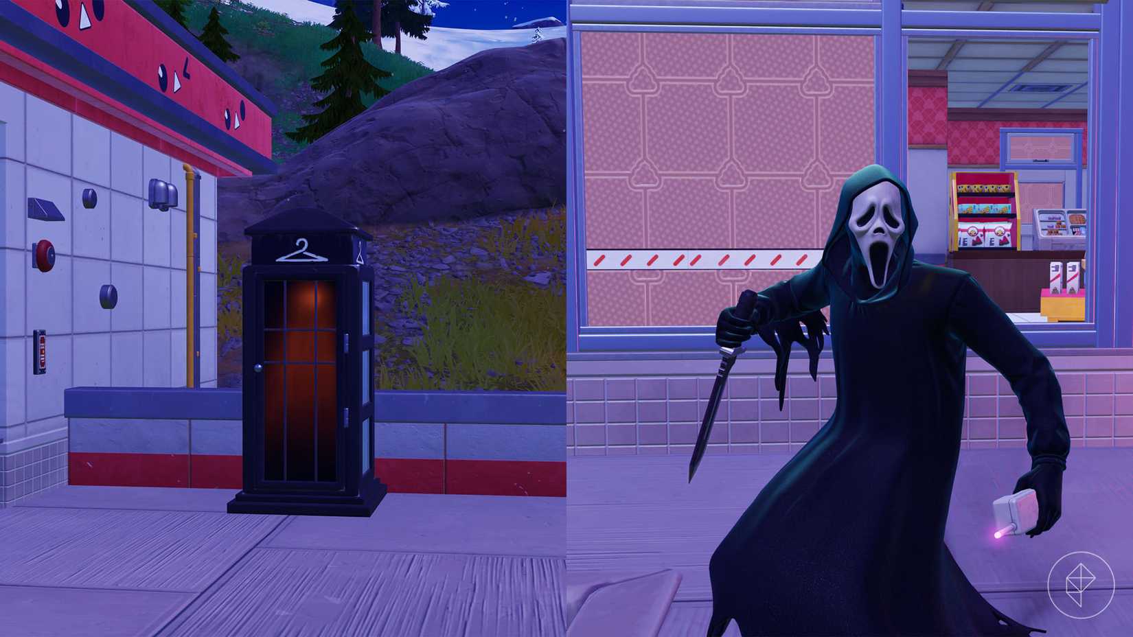 Stalkbox que transforma você em Ghostface em Fortnite.