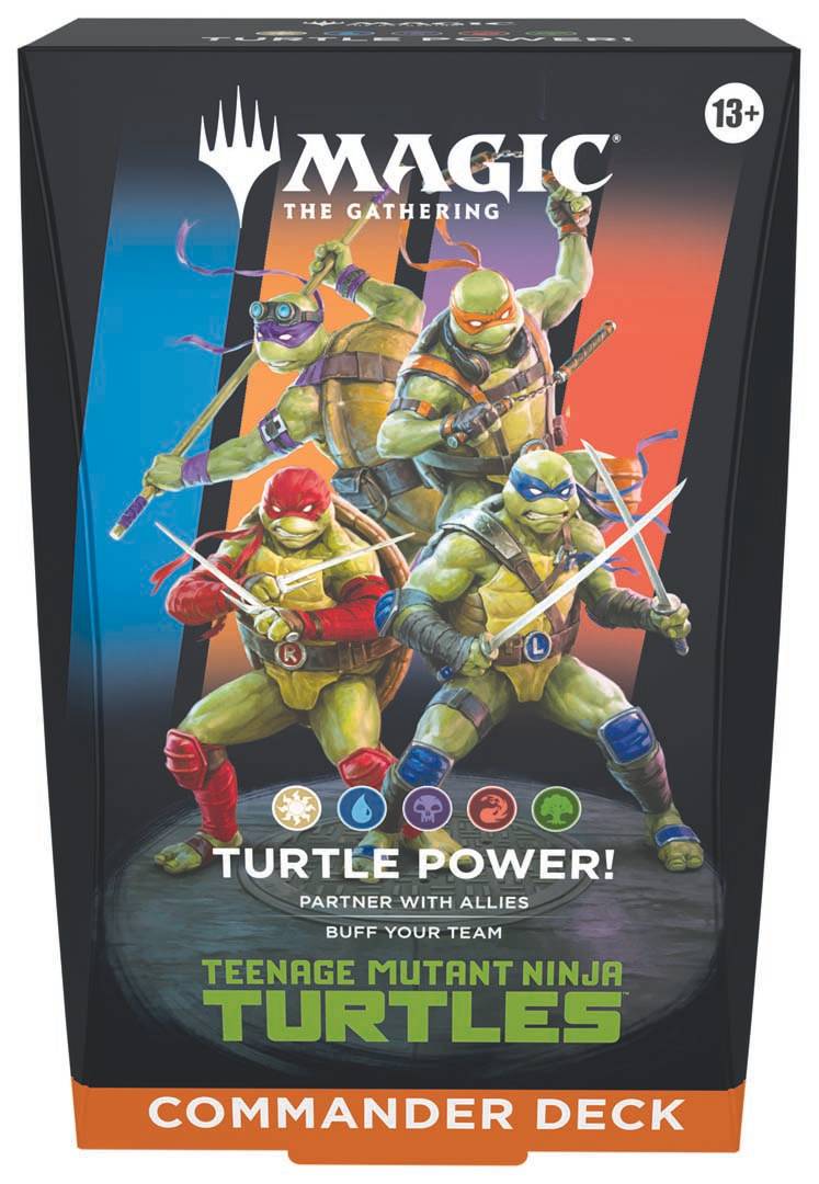 Foto do produto TMNT Commander Deck do Magic