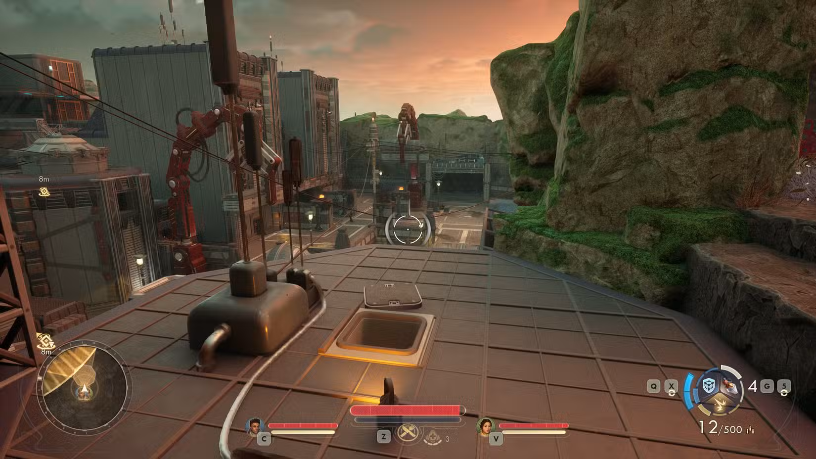 A segunda entrada para a Vox Relay Station em Outer Worlds 2
