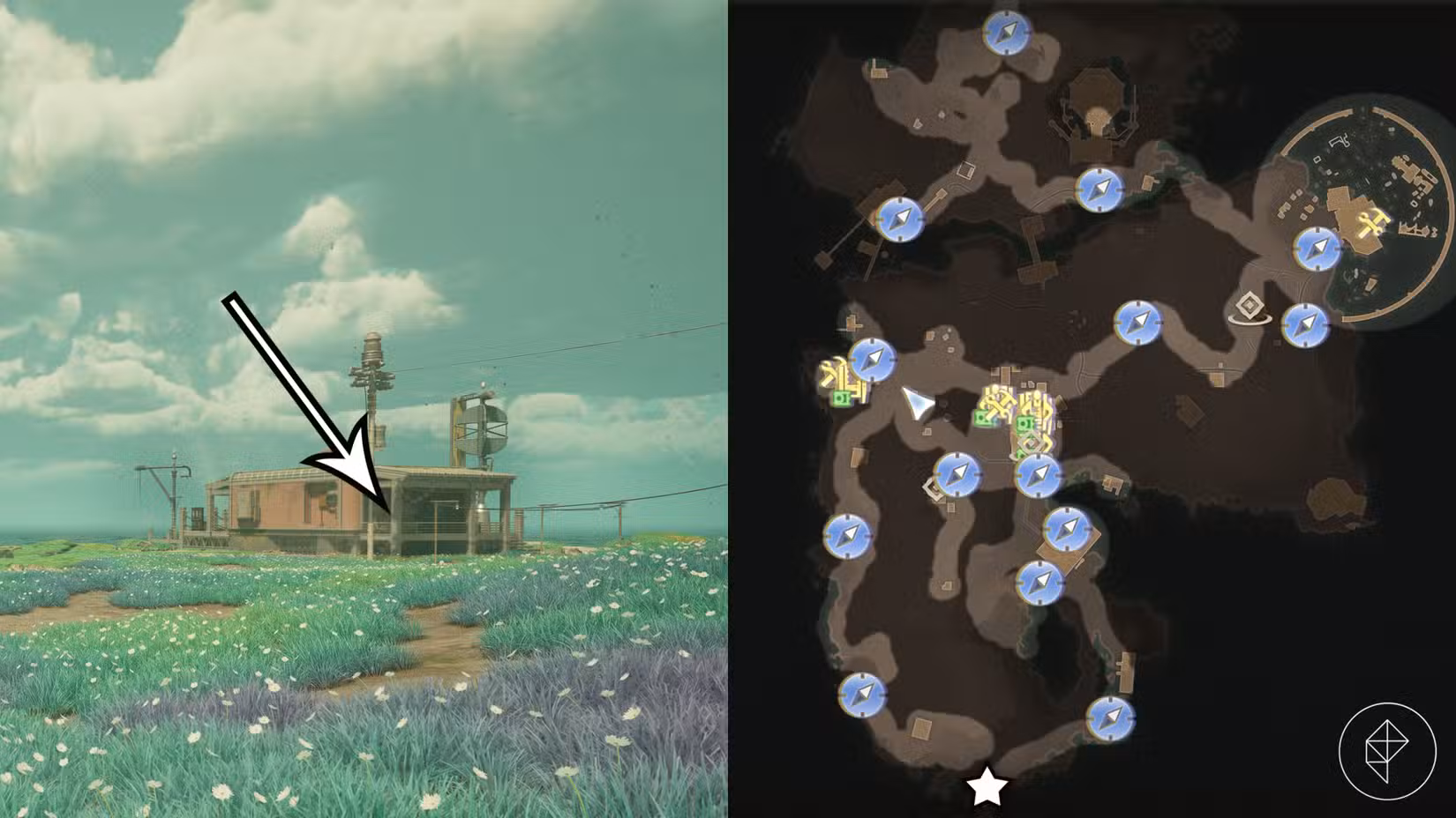 A localização do Science Adventures Quarterly Volume 2 na missão 'In Pursuit of Purloined Propaganda' em The Outer Worlds 2.