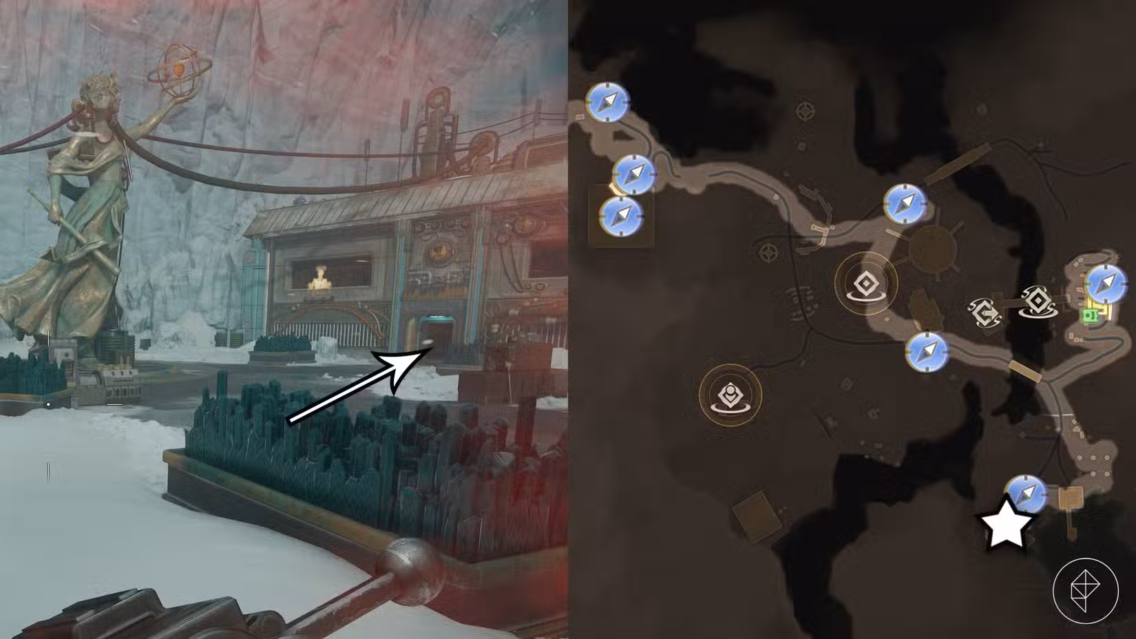 Um vendedor de animais de estimação em The Outer Worlds 2.