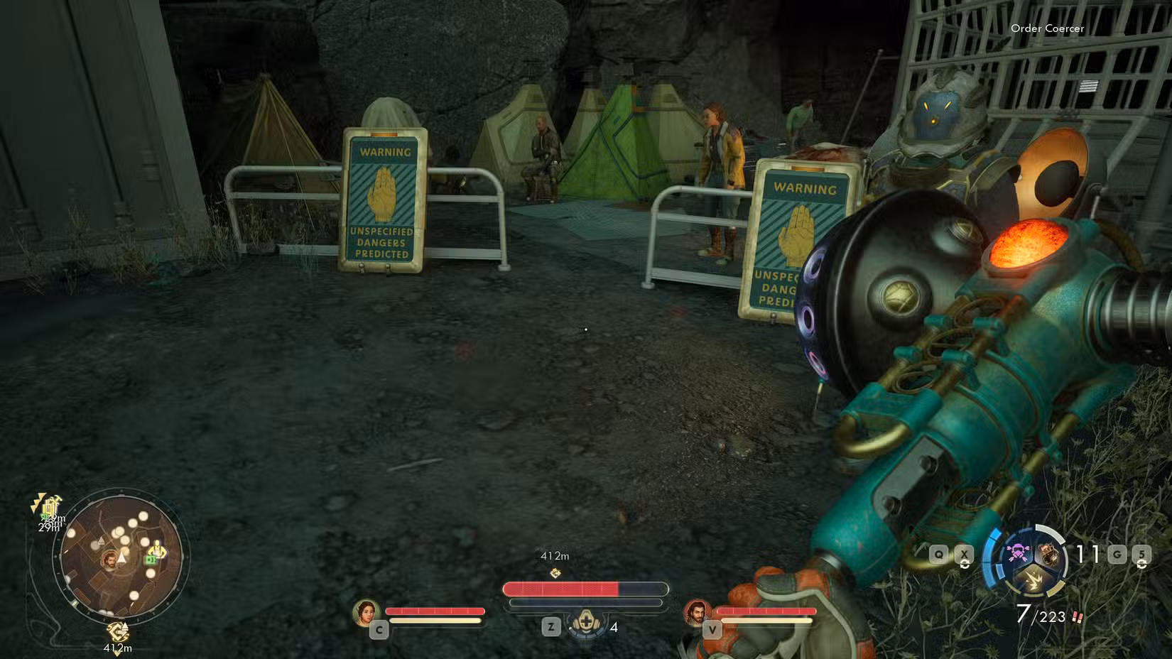 A zona de exclusão destruída em Outer Worlds 2