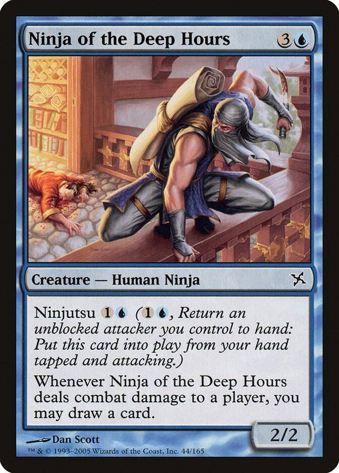 Carta MTG: Ninja das Horas Profundas