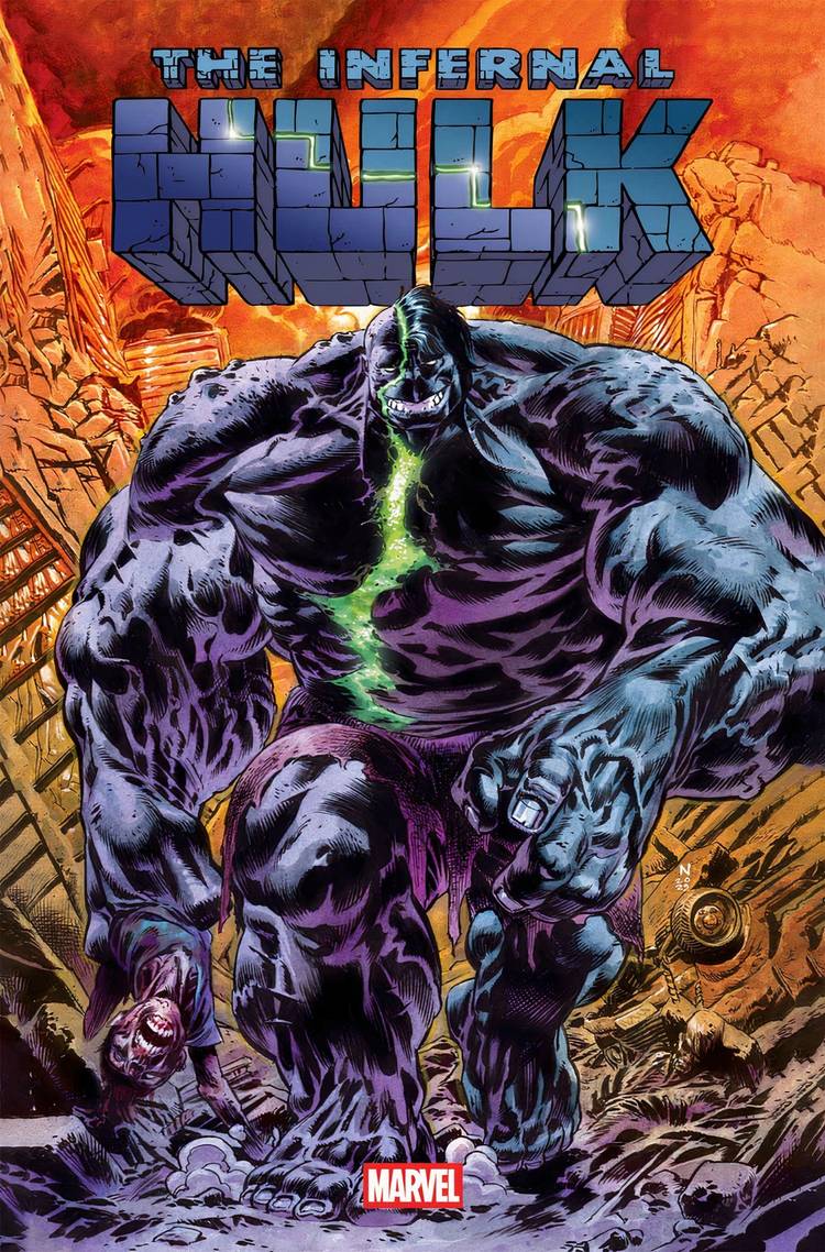 capa do hulk infernal #1