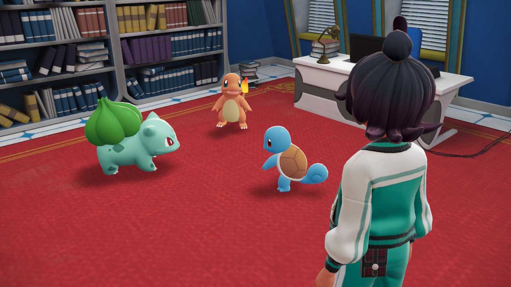 Kanto inicia Charmander, Bulbasaur e Squirtle em Pokémon Legends: ZA.
