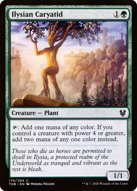 Imagem da carta Ilysian Caryatid Magic: The Gathering