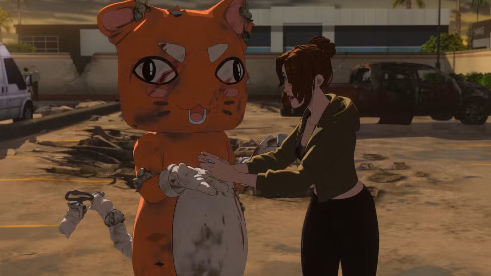 Um maltratado Sr. Whisky em Despacho