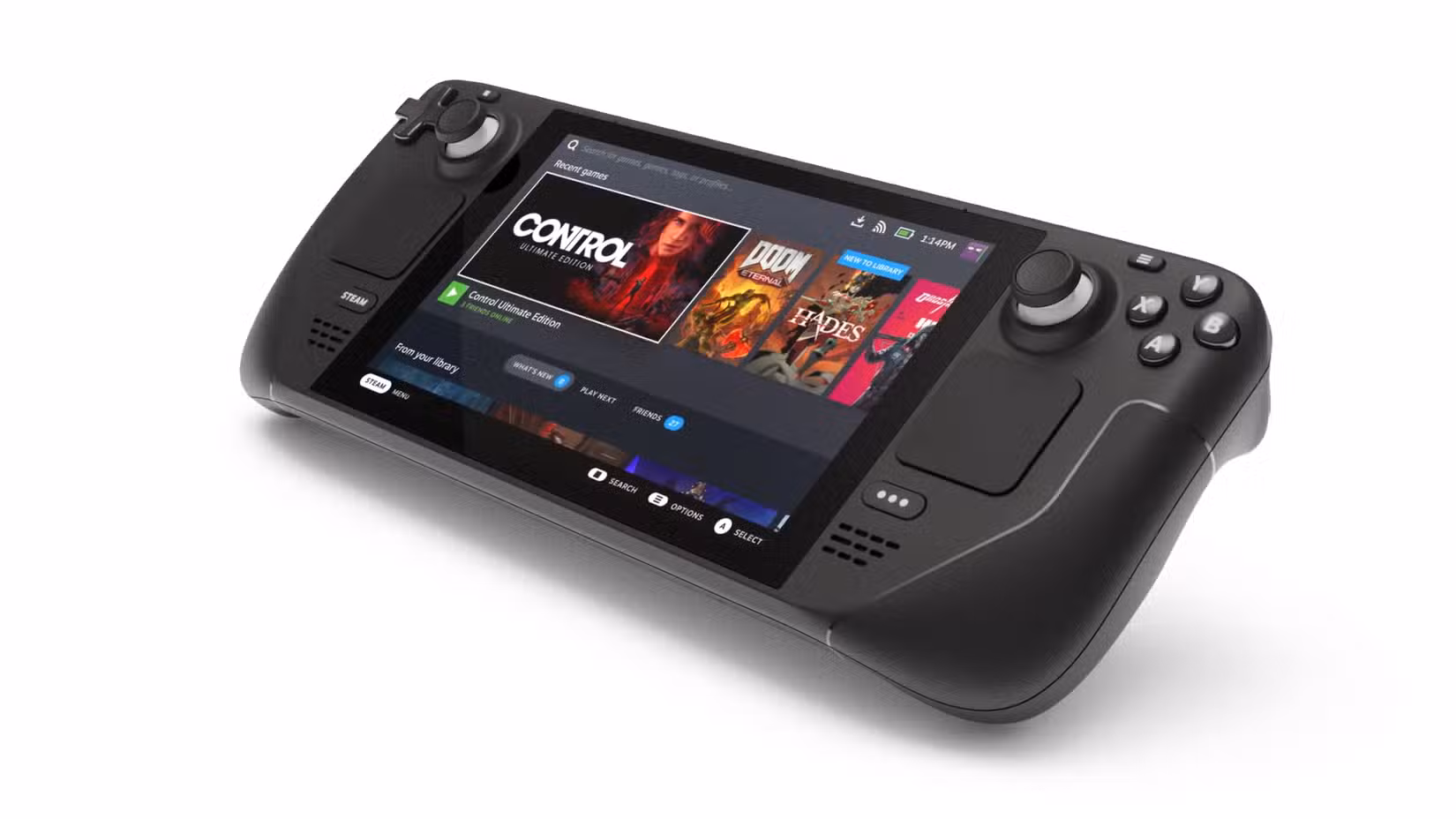 o Steam Deck, um portátil para jogos da Valve