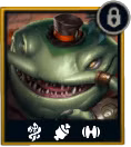 Ícone de Tahm Kench do Teamfight Tactics.