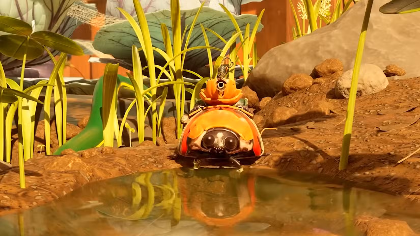 Uma joaninha em Grounded 2