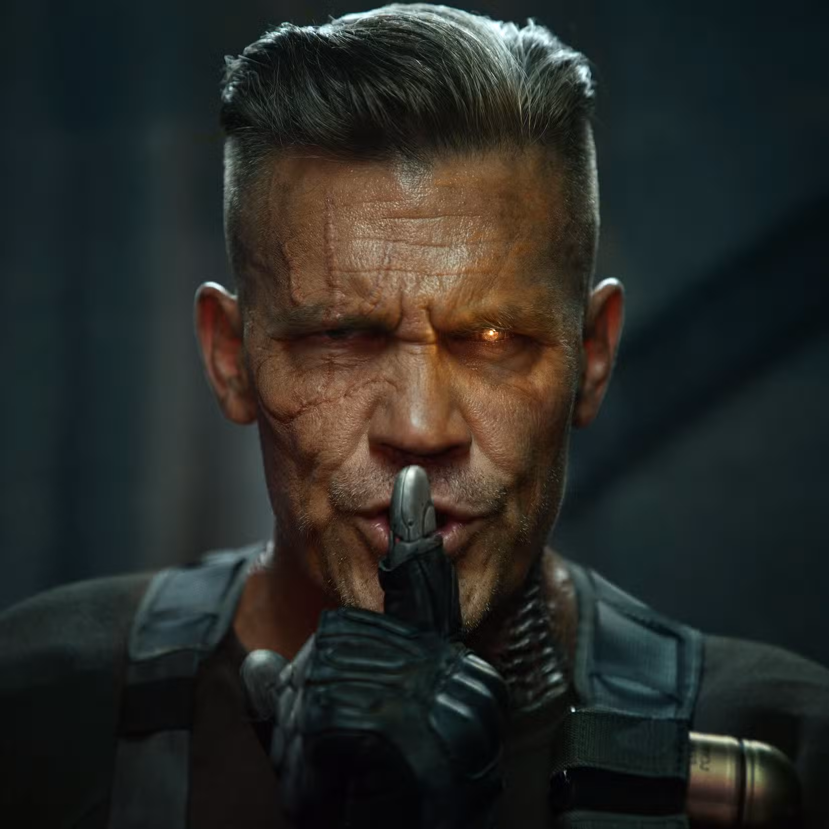 Josh Brolin como Cable em Deadpool 2.