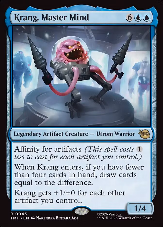 Krang Mestre Mente Mtg