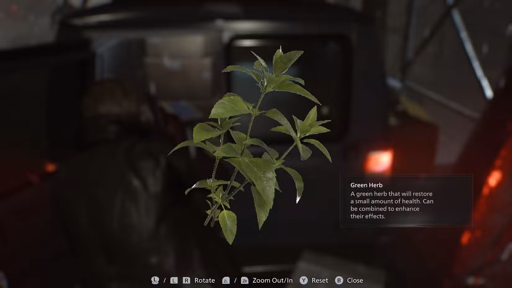 Um Hern Verde em Resident Evil Requiem