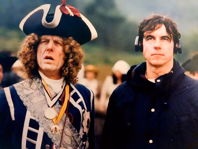 Charles Sturridge com Edward Fox