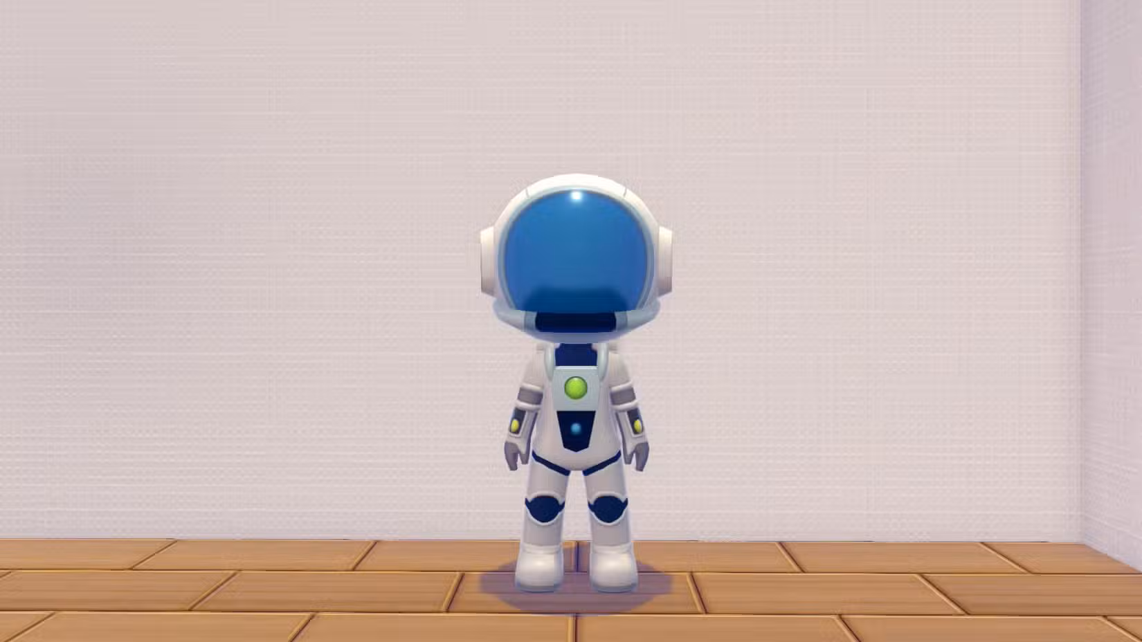 Um traje espacial de astronauta em Pokopia.