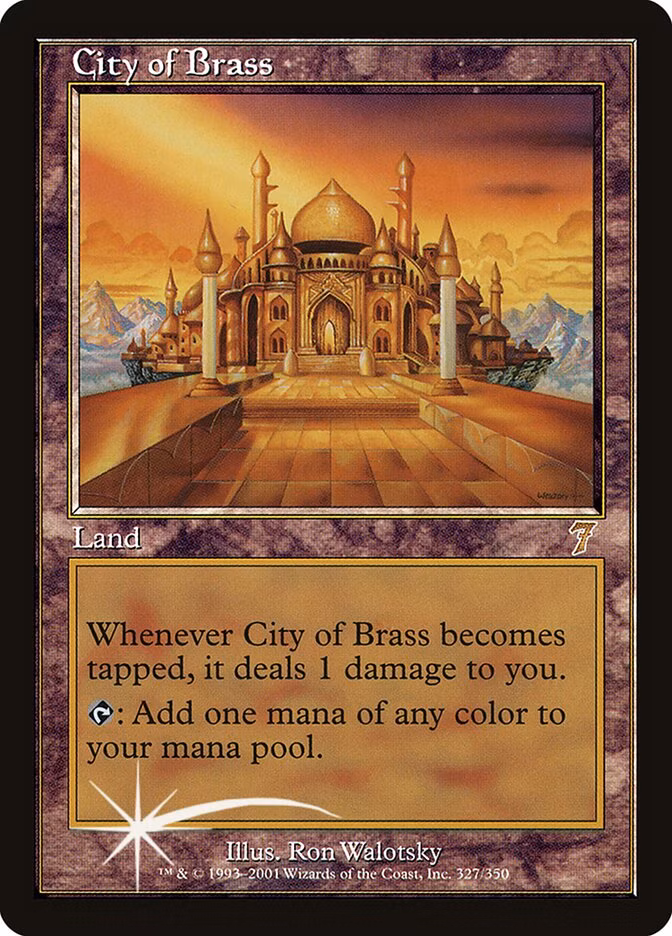 cidade de latão mtg 7ed