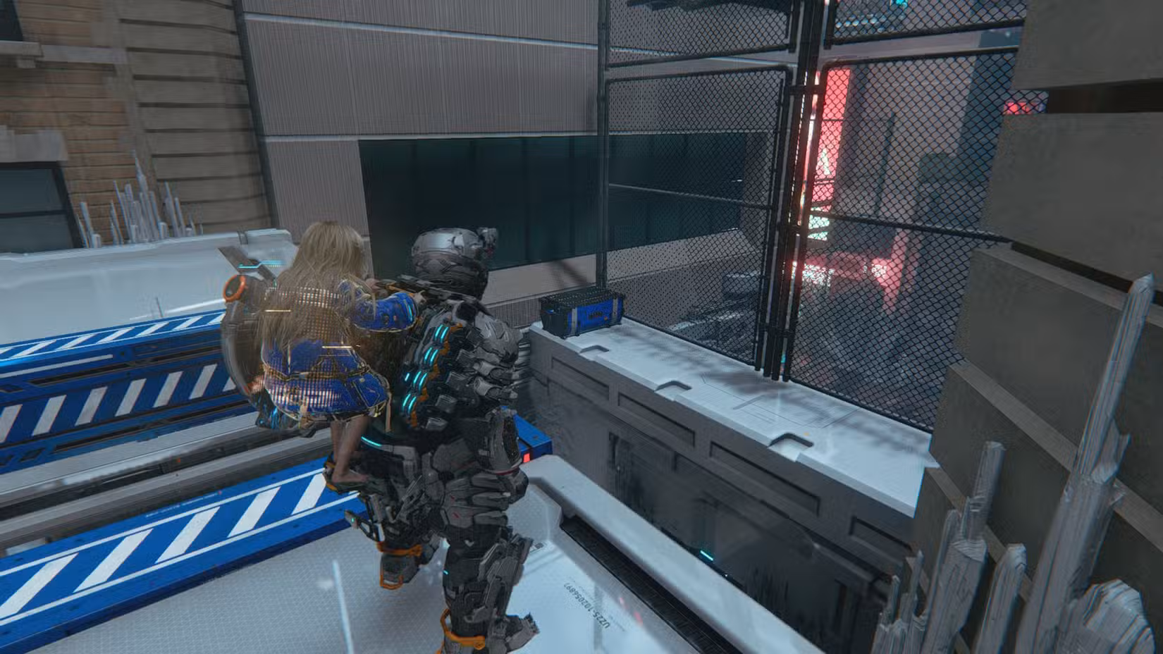 A localização do mod amplificador de relé em Pragmata