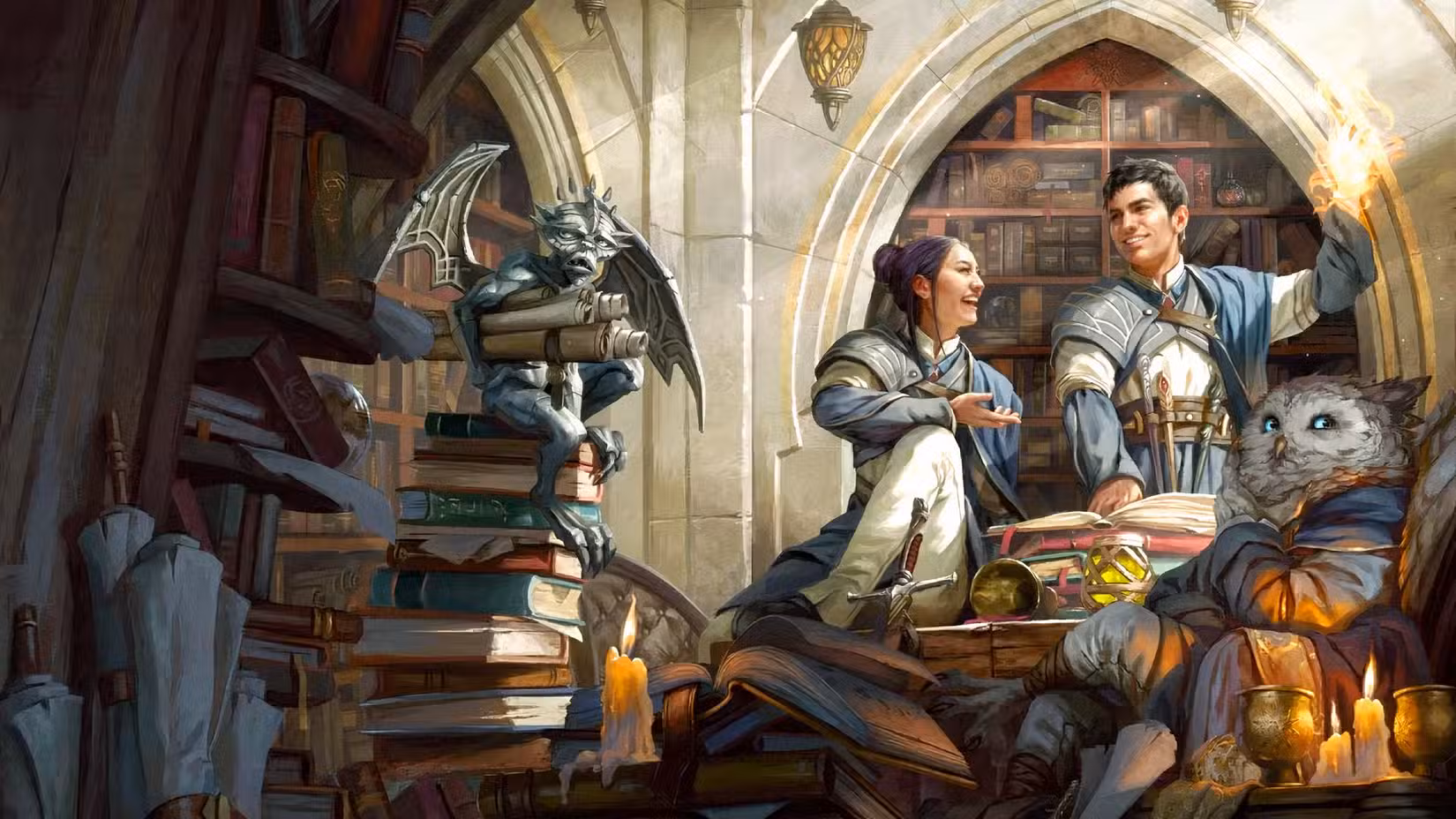 Strixhaven: um currículo do caos arte da capa