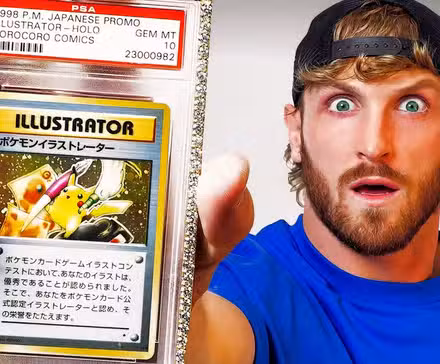 cartão ilustrador logan paul