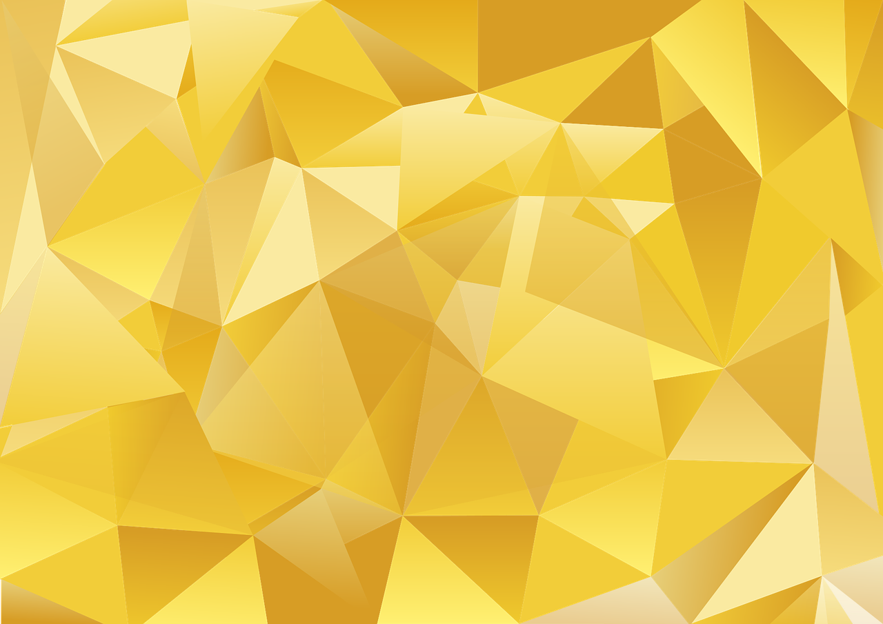polygon, polygonal, gold, triangle, golden triangle, graphic, area, geometry, polygon, gold, gold, gold, gold, gold