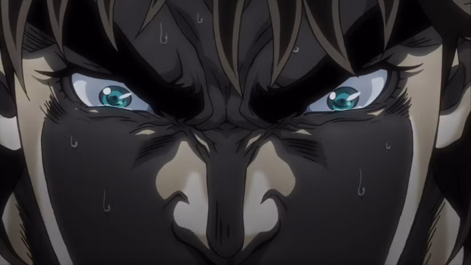 Joseph parece angustiado e angustiado após a morte de César em Battle Tendency