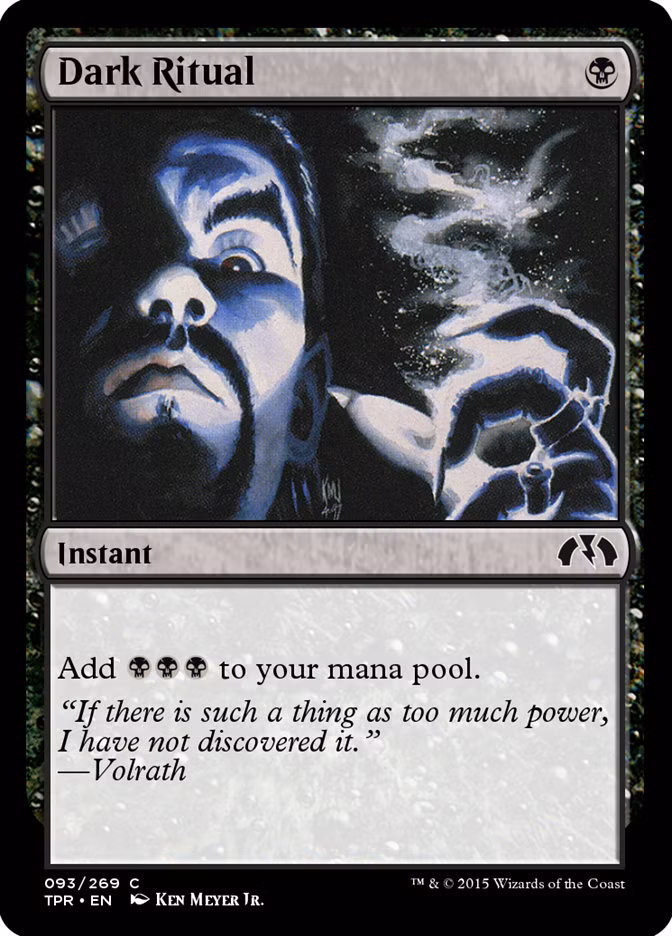 ritual sombrio mtg
