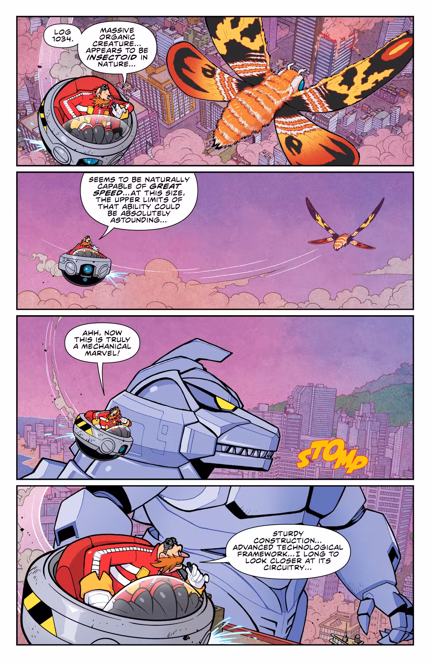 Sonic X Godzilla Página 8