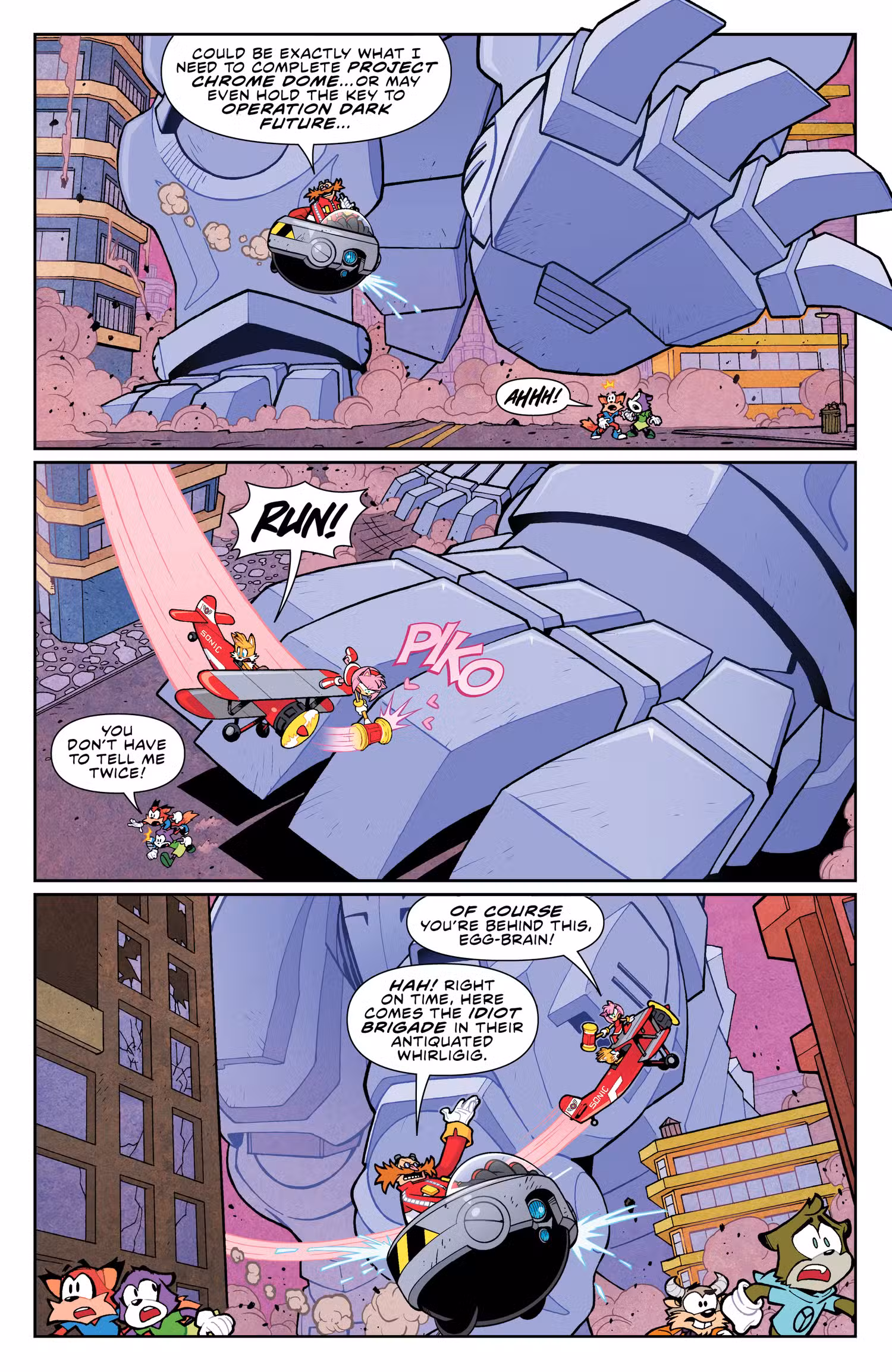 Sonic X Godzilla página 9