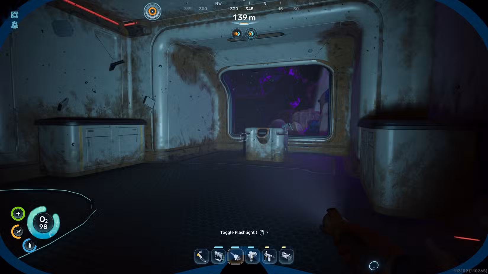 Uma estação modular em Subnautica 2