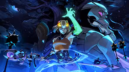 Melinoe e Schelemeus em Hades 2