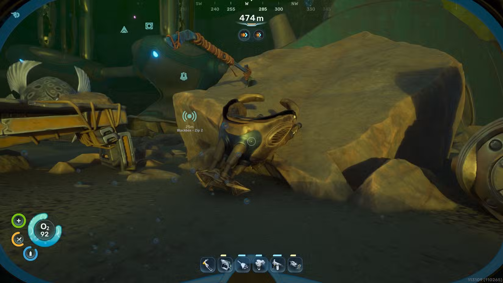 Um terceiro ressonador de feedback em Subnautica 2