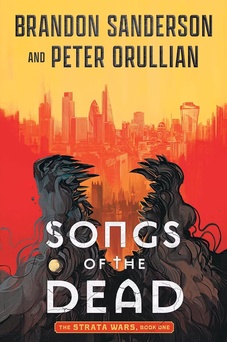 O cover de Songs of the Dead de Brandon Sanderson e Peter Orullian