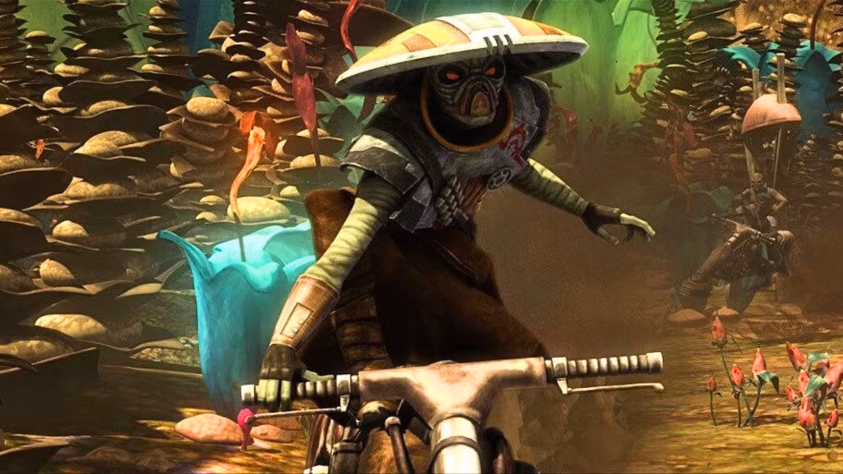 Uma captura de tela de Embo de The Clone Wars